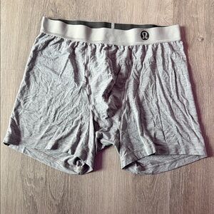 lululemon athletica Light Gray Always in Motion 3 inch Boxer Briefs